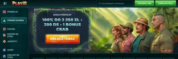 Playio bonus powitalny 2026